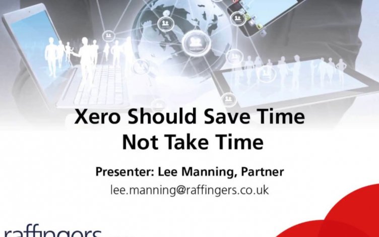 Xero should save time not take time