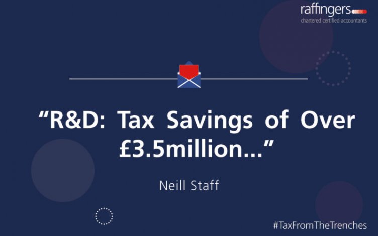 Tax Savings of Over £3.5million