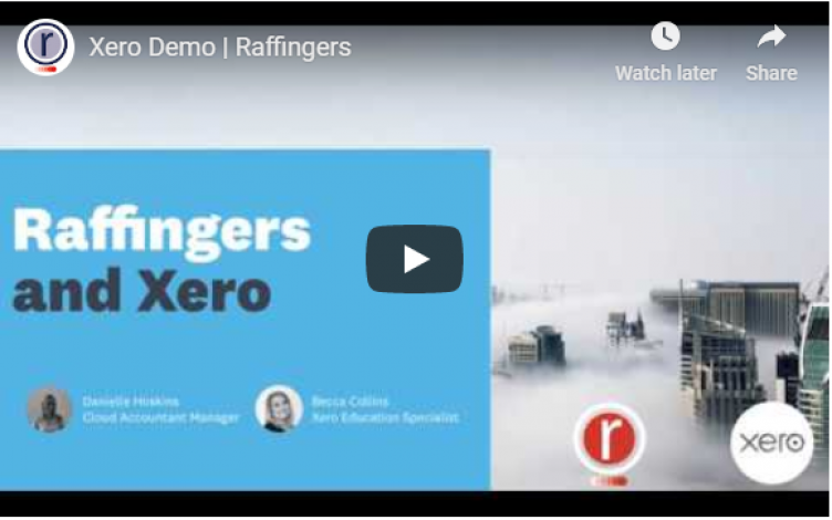 Xero Demo | Raffingers